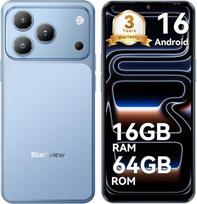 "Blackview Wave 7C" išmanusis telefonas be sutarties, "Android" 16 išmaniųjų telefonų, 32MP + 13MP AI kamera, 16GB + 64GB/2TB, 6,56 colių mobilusis telefonas, pigus, 5000 mAh be SIM kortelės, 4G Dual SIM/Face ID