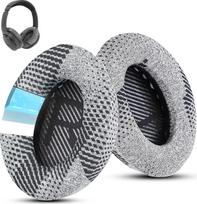 "Cooling-Gel QuietComfort 35" / "QC 35ii" pakaitiniai "Bose" ausinių įdėklai, tinkantys "Bose QC45", QC35, QC25, QC2, QC15, "Around-Ear 2", AE2i, AE2w, "SoundTrue" ir "SoundLink" serijoms (pilkas audinys)