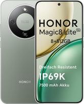 "HONOR Magic8 Lite" išmanusis telefonas 5G, 8+512GB, trigubai atsparus IP69K, 7500 mAh, foto kamera AI OIS da 108 MP, 6,79 colių AMOLED ekranas Mobilusis telefonas, išmanioji AI patirtis, dvi SIM kortelės, NFC, miško žalia