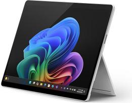"Microsoft Surface Pro" (maitinimo šaltinis parduodamas atskirai) | 5G | Copilot+ PC | 13" jutiklinis ekranas | Snapdragon® X Plus (10 branduolių) | 16GB RAM | 256GB SSD | Naujausias modelis, 11-asis leidimas | Platinum