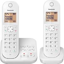 "Panasonic" KX-TGC 422 GW, belaidis telefonas su atsakikliu ir papildomu rinkiniu, baltos spalvos