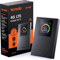 "Tenda" mobilusis "Wi-Fi" maršrutizatorius su LCD ekranu, "Wi-Fi 6" nešiojamasis prieigos taškas, 2100 mAh baterija, USB-C prievadas, "Plug & Play", WPA3, 4G modemas, "MiFi", mini dydžio, suderinamas su atrakintomis "Nano" SIM kortelėmis, MF6