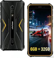 "Ulefone Armor X12" lauko telefonas, 6GB RAM + 32GB ROM lauko mobilusis telefonas, 13MP + 8MP kamera su 5,45 colių HD+ išmaniuoju telefonu IP68, 4860 mAh baterija, "Android 13", 4G Dual SIM/NFC/OTG/GPS Orange