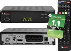 AXRED S90 Plus palydovinis imtuvas su įrašymo funkcija, HD funkcija, Full HD, Skaitmeninis palydovinis imtuvas, skirtas palydoviniam indui, palydovui, televizoriui, HD imtuvui, HDMI