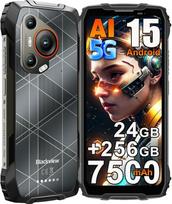 Blackview BL7000 5G lauko mobilieji telefonai be sutarties "Android 15", 24GB + 256GB/2TB AI mobilusis telefonas, 6,78 colių FHD+ statybvietės mobilusis telefonas, 50MP + 32MP, 7500mAh, 5G lauko išmanusis telefonas