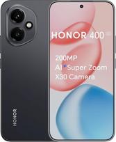 HONOR 400 5G išmanusis telefonas 8GB 512GB 200MP AI fotoaparatas Snapdragon 7 Gen 3 120Hz itin ryškus 6,55 colių ekranas su 5000 nitų Dviejų SIM kortelių NFC IP65 Android 15 Juoda