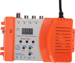 Skaitmeninis RF moduliatorius, M69CP Audio Video HDMI AV į RF konverteris Palaiko PAL NTSC formatą VHF UHF TV ryšio moduliatorius, skirtas TV priedėliams (ES kištukas)