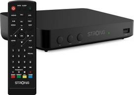 STRONG SRT8208 DVB-T2 DVB-T2 - Palaiko HEVC265 - TV imtuvas / imtuvas su įrašymo funkcija (HDMI, Scart, USB, Dolby Digital Plus) - Juodas