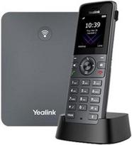 Yealink W73P DECT IP telefono sistema (W70B pagrindas + W73H ragelis), juoda