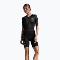 Moteriškas triatlono kombinezonas 2XU Core Sleeved black/white