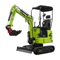 ZI-MBG1000DS5 Zipper mini ekskavatorius su priedais (7,0 kW)