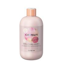 Inebrya Ice Cream Keratin Shampoo atkuriamasis šampūnas plaukams su keratinu, 300 ml