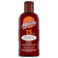 Malibu Bronzing and Tanning Oil With SPF15 Apsauginis bronzinio įdegio aliejus, 200ml