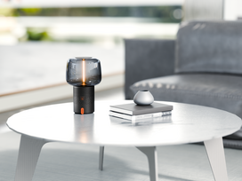 SOUND BY JBL Serena Play kolonėlė/šviestuvas su JBL garso sistema, Metalic Anthracite