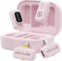 Hollyland - LARK A1 Microphones, with USB-C+ Lightning -  Cloud Pink