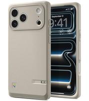 Pilkas (Stone) dėklas Apple iPhone 17 Pro Max telefonui "Spigen Classic LS Magsafe"