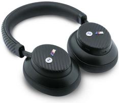 Słuchawki BMW Słuchawki nauszne BMW M Carbon Metal Logo Bluetooth ENC Black | BMW1013 | 3666339593735