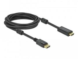 Kabel Delock DisplayPort - HDMI 5m Black (85958) | 85958 | 4043619859580