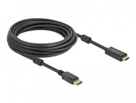 Kabel Delock DisplayPort - HDMI 7m Black (85959) | 85959 | 4043619859597