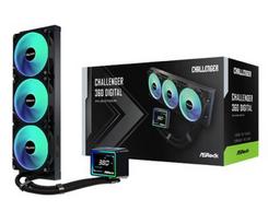 Asrock Challenger 360 Digital Procesorius Aušinimo skysčiu rinkinys 12 cm Juoda