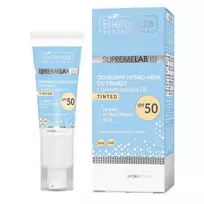 BIELENDA PROFESSIONAL_Supremelab Hydra Glow apsauginis drėkinamasis veido kremas su tonizuojančia CC formule, SPF50, 40 ml