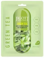 Jigott Green Tea Real Ampoule Mask 27 ml