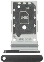 SIM kortelės laikiklis Samsung G990 S21 FE Graphite originalus (service pack)