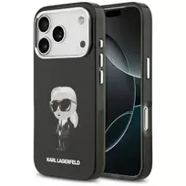 Karl Lagerfeld IML Aquarelle Karl  AND  Logo MagSafe Case for iPhone 17 Pro Black