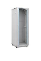 19\'\' pastatoma komutacinė spinta A2-6642G (42U, 600x600x2055mm, IP20, iki 1000kg, pilka, nesurinkta)