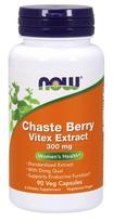 NOW Foods Chaste Berry Vitex Extract, 300mg - 90 kapsulių