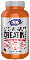 NOW Foods Kre-Alkalyn Creatine - 240 kapsulių