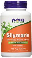 NOW Foods Milk Thistle Extract with Turmeric, 150mg - 120 kapsulių