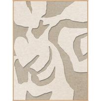 3D paveikslas su rėmeliu/sugeriantis garsą 90x120 cm Soft Embrace 1 – Malerifabrikken
