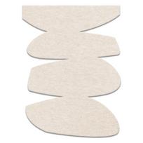 Iš tekstilės akustinė plokštė 88x118 cm Stone Balance – Malerifabrikken