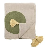 Kreminės spalvos vaikiškas pledas 130x160 cm Clennie – Bloomingville Mini