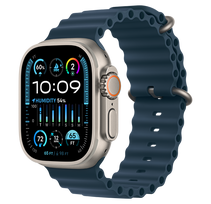 Išmanusis laikrodis Apple Watch Ultra 2 GPS + Cellular, Titanium Case, Ocean Band (49 mm)