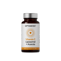 OPTAMINS liposominis vitaminas C su acerolos vaisių ekstraktu,  325 mg. N60