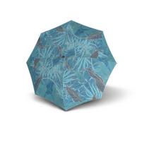 KNIRPS skėtis T200 AD95 3201 Monstera - Mėlyna, Trumpieji