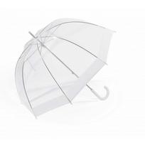 HAPPY RAIN skėtis Essentials Long Domeshape - Juoda, Ilgieji
