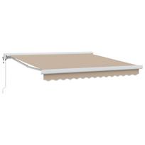 Pavėsinė Smėlio 350 x 250 x 165 cm Poliesteris ir aliuminis