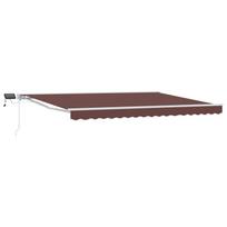 Rankinis markizės rėmas su LED Ruda 4 × 3,5 m