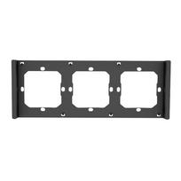 Frame for switch M5 80 triple 3-fold SONOFF M5-3C-80-F (graphite/black)