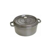 Staub La Cocotte 20cm rund. Graphit-grau. Gusseisen | 40509-304-0 | 3272341020185