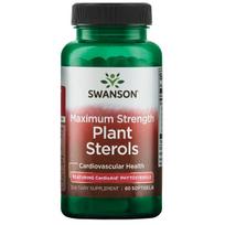 AUGALŲ STEROLIAI (FITOSTEROLIAI) 400 MG 60 KAPS (SWANSON, JAV)