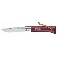 Peilis, Opinel Trekking Nr 8 Stainless Steel, Burgundija