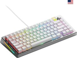 Klaviatūra Glorious Gaming GMMK 3 PRO HE 75% Surinkta klaviatūra USB QWERTY US English Silver | GLO-KB-GMMK3-PRO-75-PB-HE-W-SIL-US | 840408300049