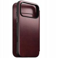 NOMAD Modern odinis dėklas iPhone 17 Pro Max su MagSafe suderinamumu; Horween oda (burgundy) | NM011826858 | 856504011826