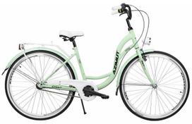 Dviratis AZIMUT Vintage 28" 3-speed 2025 mint-white matt
