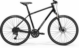 Dviratis Merida Crossway 300 III2 glossy black(silver)-S