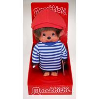 MONCHHICHI Beždžionėlė su jūreivio apranga, 20 cm
